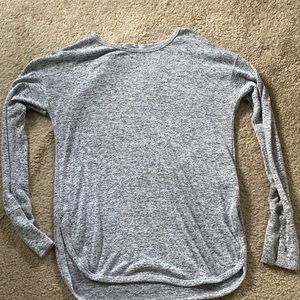 Soft grey top